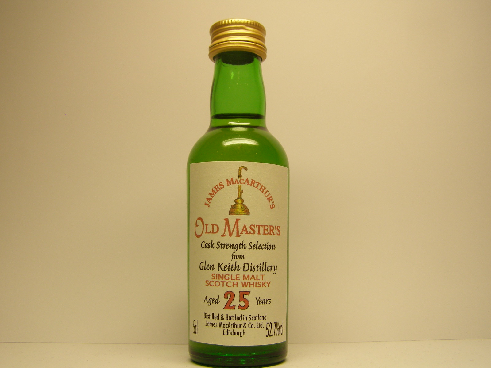 SMSW 25yo "James MacArthurs" 5cl 52,7%vol